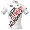 Fietskleding (Fietsshirt + Korte Koersbroek) 2021 AG2R Citroen Team N001